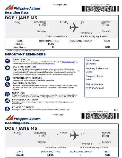 airline ticket iba